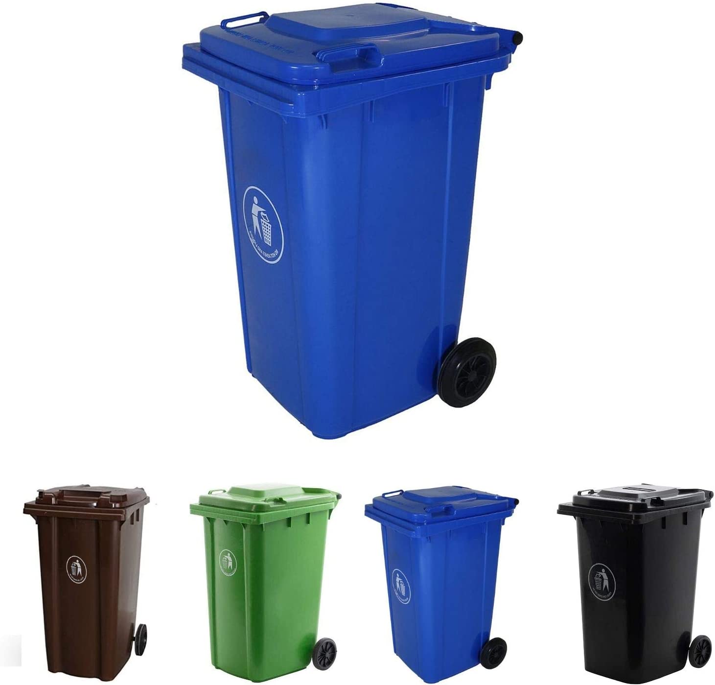 Color Express Wheelie Bin Domestic Commercial Business Waste