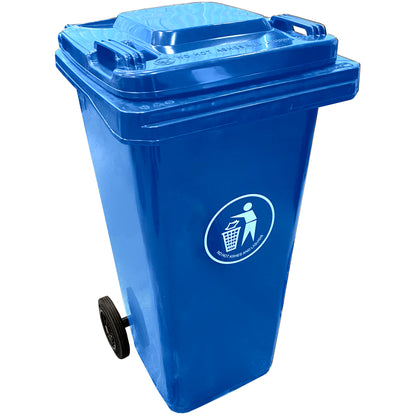 120 Litre Blue Wheelie Bin