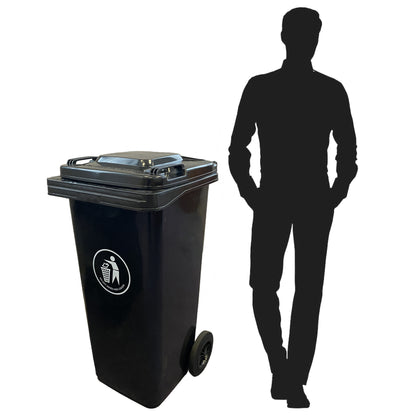 120 Litre Blue Wheelie Bin