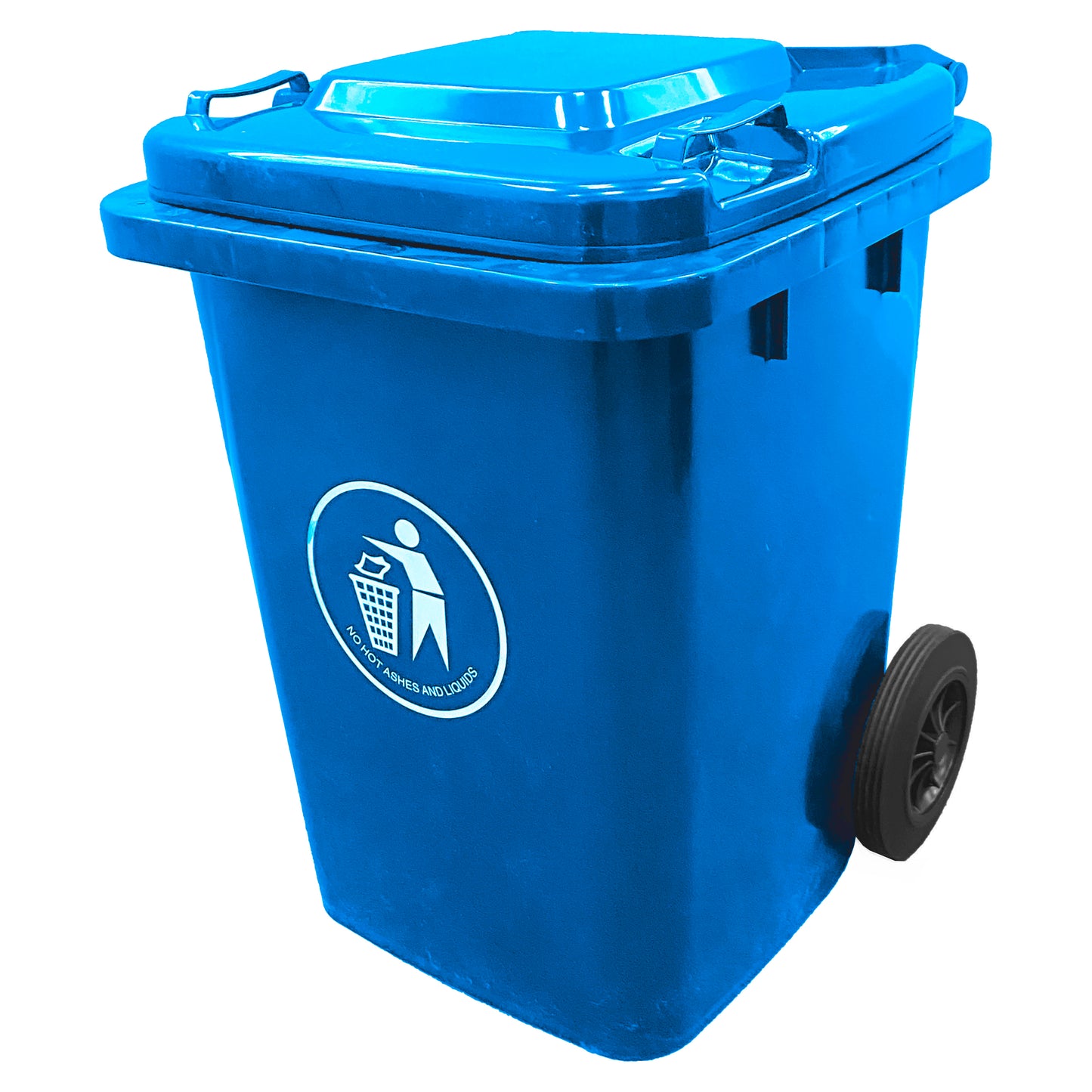80 Litre Blue Wheelie Bin